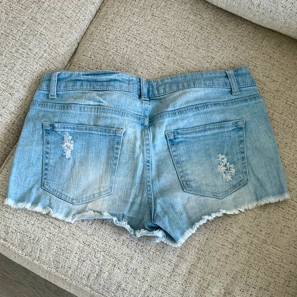 Ripped Jean Shorts - Picture 3 of 3